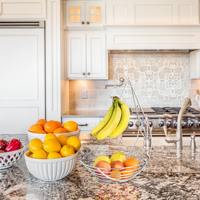 Relaxdays Fruit Bowl with Banana Holder