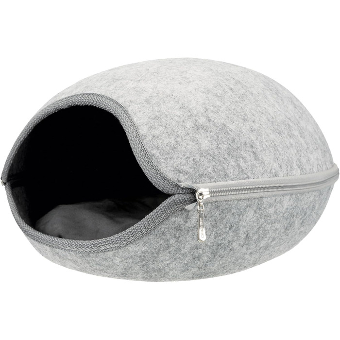 Куделя для котів Trixie Luna, з фетру, 40x24x46 см, світло-сіра