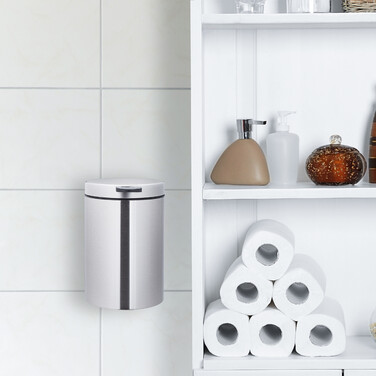 Relaxdays Cosmetic Containers Wall Mounting 3 l