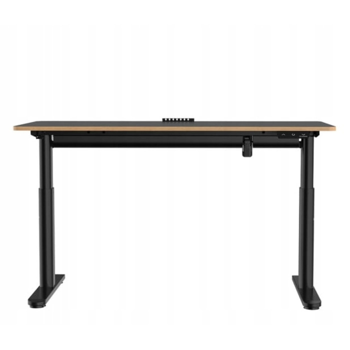 Ігровий стіл Ultradesk Pulsar 120 см, чорний, з електричним регулюванням висоти