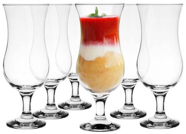 Набір склянок Krosno для коктейлів та напоїв (6 шт, 420мл)