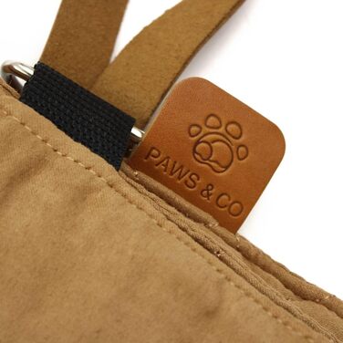 Килимок для собак Paws&Co: портативний, складаний, 75x50 см (M, коричневий)