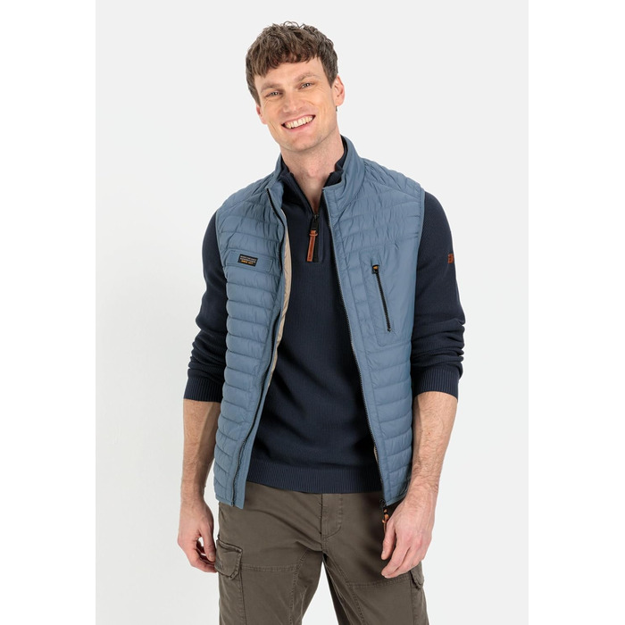 Жилет чоловічий Camel Active легкий, степний, з переробленого поліаміду, синій