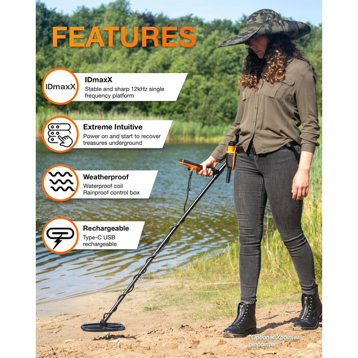 Металодетектор Quest X1 IDmaxX Комплект, з аксесуарами