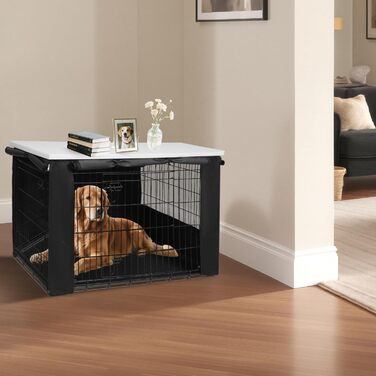 Накладка на собачий вольєр Rockever 96,5 см, пластикова, з антиковзаючим покриттям, легко миється, з кріпленнями (для вольєру 91,4 см)