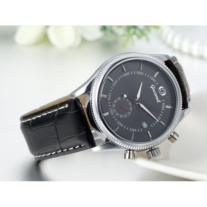 Чоловічий годинник JewelryWe, механічний з автопідзаводом, стильний бізнес, прозорий Steampunk з браслетом з нержавіючої сталі, золотий, блакитний, циферблат з римськими цифрами (чорний ремінець #3)