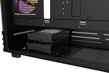 Thermaltake View 270 Plus WS TG ARGB: Корпус ПК Midi-Tower з темперованим склом, деревом, 3 вентилятори ARGB, USB-C, підтримка радіатора 360мм, чорний