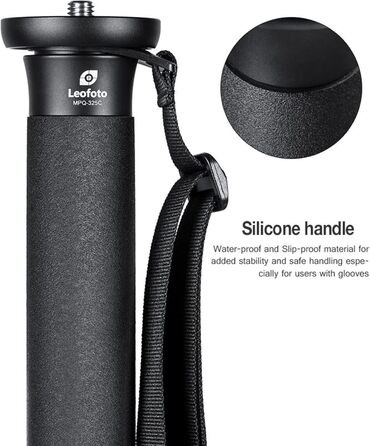Штатив-монопод LEOFOTO MPQ-325C Blue з вуглецевого волокна