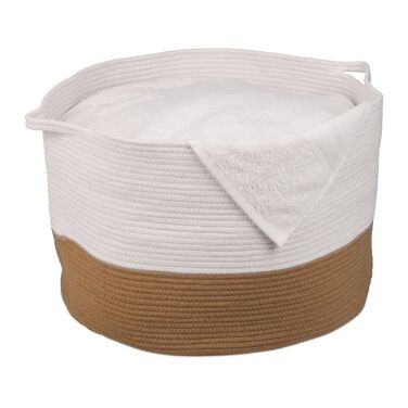 Relaxdays Cotton Storage Basket