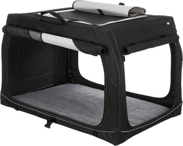 Тріксі переносна переносна клітка для собак Vario, 76x48x51 см – комфортна переноска для собак маленьких та середніх порід – безпечна та якісна переноска для вашого улюбленця