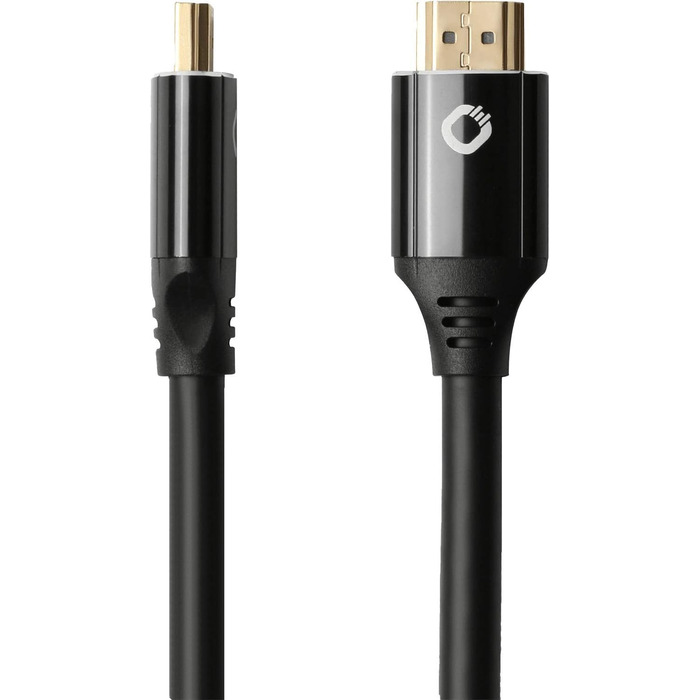 HDMI кабель OEHLBACH Black Magic MKII 8K, 48 Gbit/s, HDMI 2.1, HDR10+, Dolby Vision, eARC, VRR, 1.5м (5м), Чорний