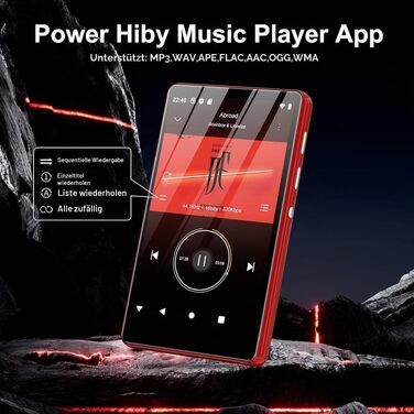 MP3 плеєр SWOFY з Bluetooth та WiFi, 4.0