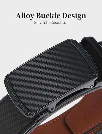 Чоловічий шкіряний ремінь на пряжці, 3.5 см, регульований, для джинсів, комфортна посадка (42-48)