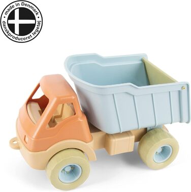 Dantoy - Bio Truck – From 2 Years - Large truck with plenty of space on the cargo bed - Toy - Made of bioplastic - For imaginative role-playing - Machine washable - Made in Denmark