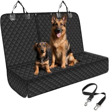 Накладка на сидіння автомобіля для собак, 135x120 см, водовідштовхувальна, стійка до подряпин, універсальна, для вантажівок, легкових автомобілів, позашляховиків, Jeep