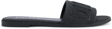 Шльопанці жіночі DKNY Willow Flat Slide - чорні, 35 EU