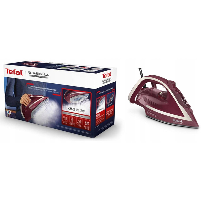 Парова праска Tefal Ultragliss Plus FV6820E0, 2800 Вт