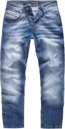 Чоловічі джинси Rock Creek Straight-Cut RC-2091 (31W/32L, сині) - Класичні джинси прямого крою