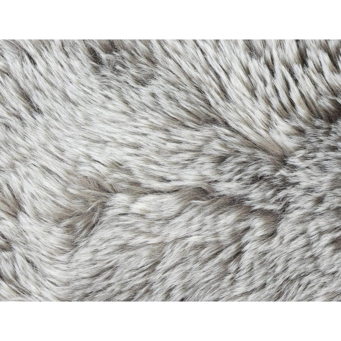 Faux Fur Table Runners, Table Toppers, Centerpieces (beige-brown, 30x120 cm)