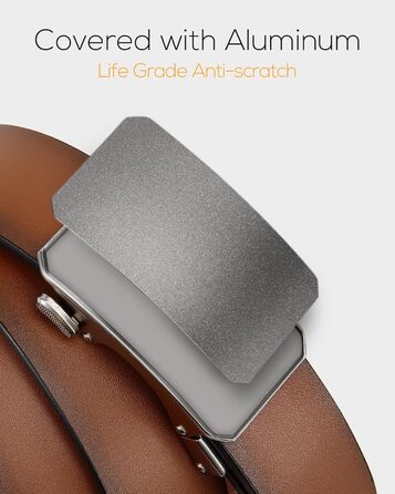 Чорний шкіряний ремінь CHAOREN для чоловіків з автоматичною пряжкою, 35 мм, без отворів, розмір 90-100 см, для ділового костюма