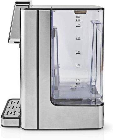 Hot Water Dispenser - 2600 W - 2.5 l - Black (2.7 Liter, Black / Aluminum)
