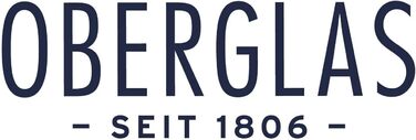 Пивний кухоль Oberglas Tübinger Augenkanne 500 мл, набір 6 шт, скло, з мірною позначкою, міцний, підходить для посудомийної машини