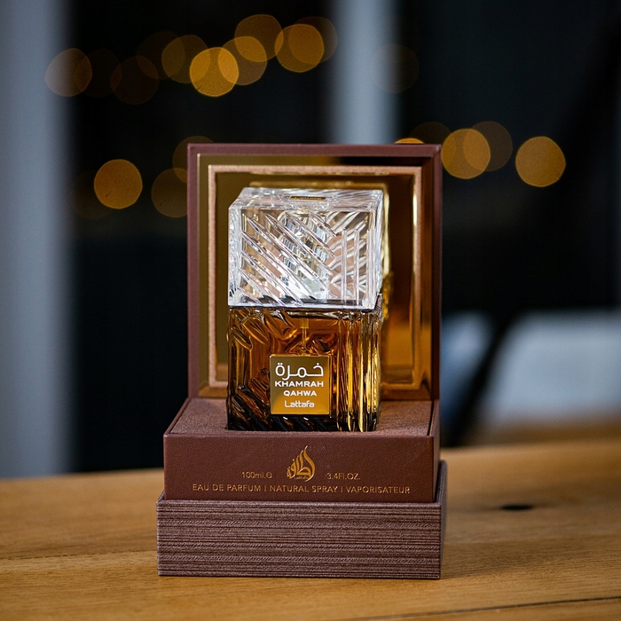 Парфумована вода Lattafa Khamrah Qahwa, унісекс, 100 мл