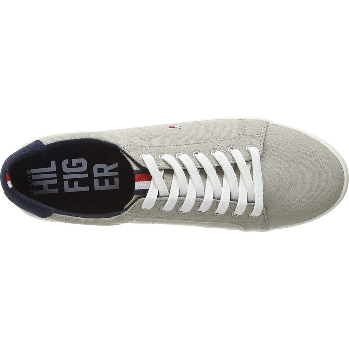 Чоловічі шкіряні кросівки Tommy Hilfiger FM0FM01536, 47 EU, Бежевий Stone