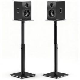 Регульовані підставки для акустики: висота 72-120 см, універсальні, з кабельною організацією, вантажопідйомність 15 кг (пара)