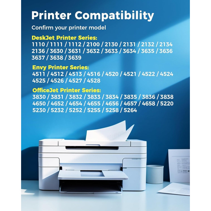 Комплект картриджів ECHALLENGE 302XL для принтерів HP 302 (Multipack), збільшений ресурс
