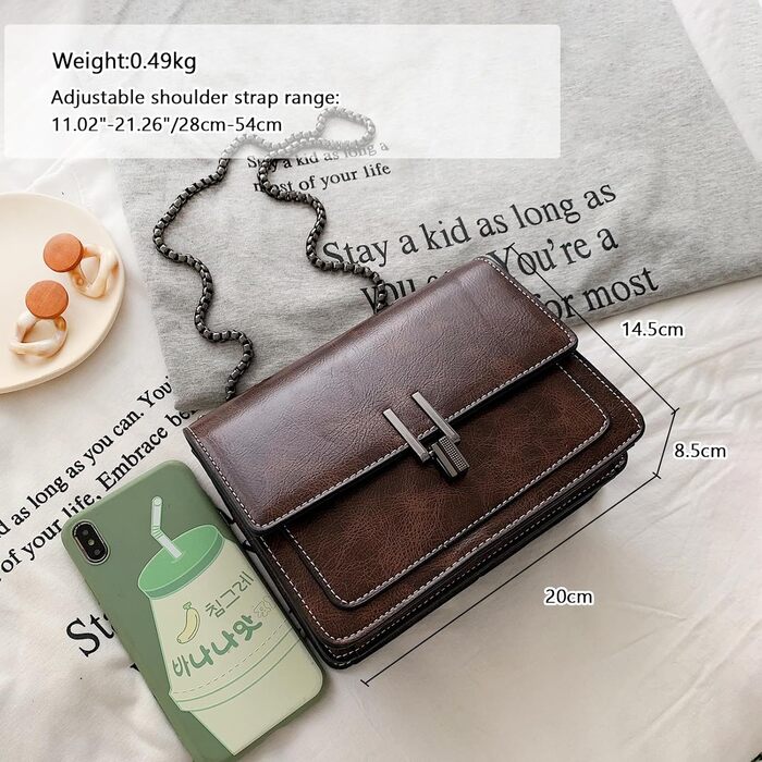 Сумка жіноча Travistar через плече: ланцюжок, кросбоді, вечірня, міська, шкіряна (K077-зелений)