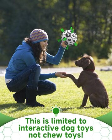 Interactive Dog Toy, Football with Gripping Flanges, Durable Dog Balls for Small and Medium Breeds, Water Toy, Suitable for Indoor and Outdoor Use