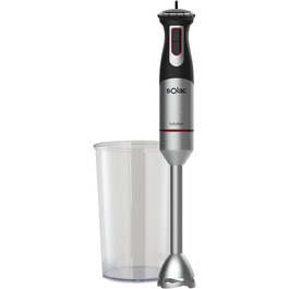 Блендер Solac Pro Chef 1000 Stabmixer: стаціонарний, нержавіюча сталь, 1000 Вт, 3 насадки