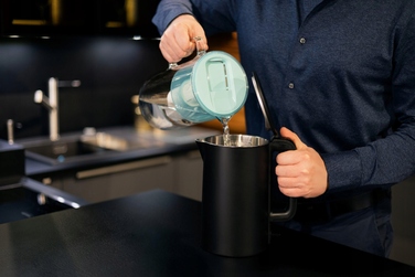 Скляний фільтр-кувшин Wessper D2 BOROSILICATE 3л, м'ятний + фільтр