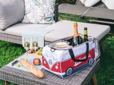 VW Collection - Volkswagen Hippie Bus T1 Camper Van Cooler Bag 25L