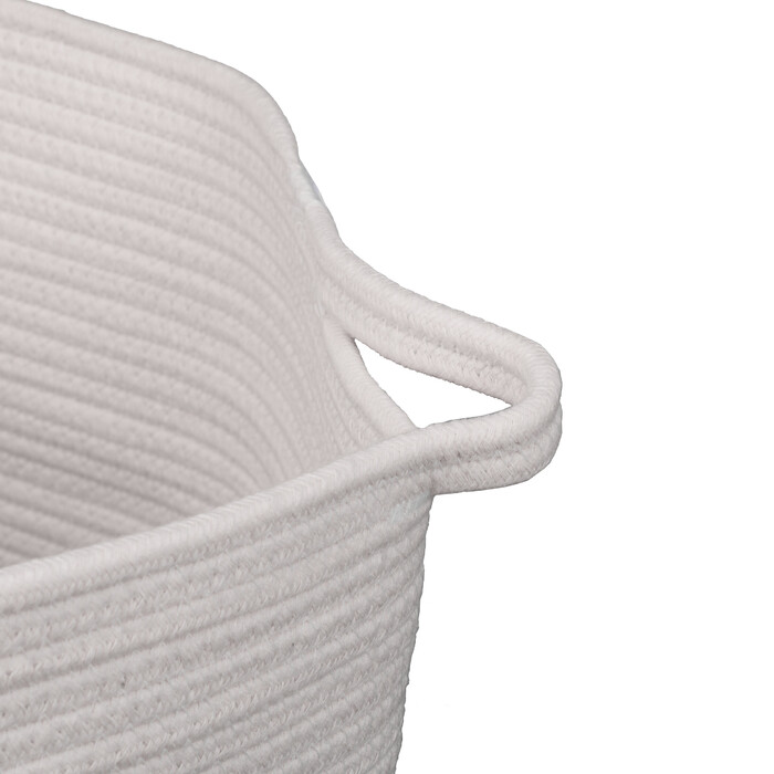 Relaxdays Cotton Storage Basket
