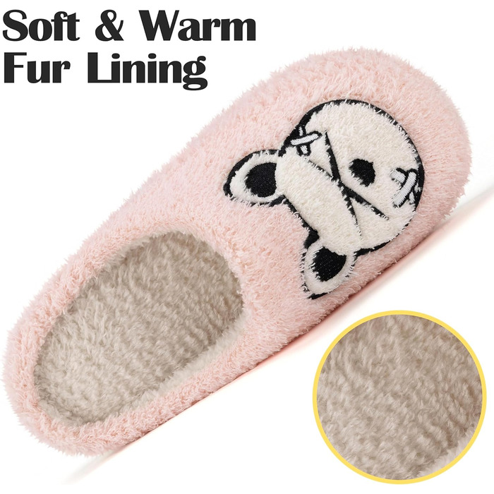 Тапочки зимові Mishansha для жінок та чоловіків, теплі плюшеві, з пам'яттю, розмір 36-47, кольори: жовтий, рожевий