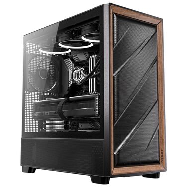 Корпус для ПК Antec Flux Midi Tower, чорний матовий, Gaming Case
