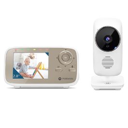 Дитячий монітор Motorola Nursery VM 483 з камерою, інфрачервоним нічним баченням та функцією двостороннього зв'язку