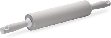 HusMait Silicone Rolling Pin – Premium Kitchen Baking Stick for Rolling and Baking – Ideal for Making Dough, Bread, and Pizza