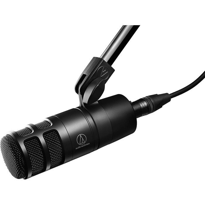 Мікрофон Audio-Technica AT2040 для подкастів з кардіоїдною діаграмою спрямованості, чорний