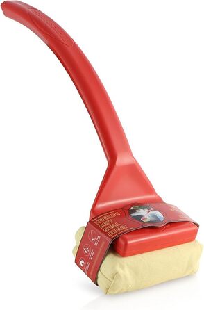 BBQ Interchangeable Scraper Cleaning Head, Bristle-Free – Durable and Unique Scraper Tools for Cast Iron or Stainless Steel Grates, Grill Cleaner (Grill Brush)