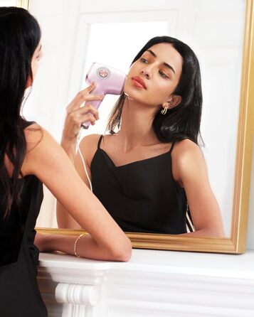 IPL пристрій для епіляції Innza з охолодженням, 999 999 імпульсів, 9 рівнів потужності, для обличчя, зони бікіні, тіла, рожеве золото