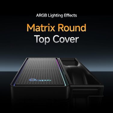 Кулер для CPU Gamma A40 BK ARGB з 4 тепловими трубками, 100мм PWM вентилятор, сумісний з Intel LGA 115X/1200/1700/1851 та AMD AM4/AM5