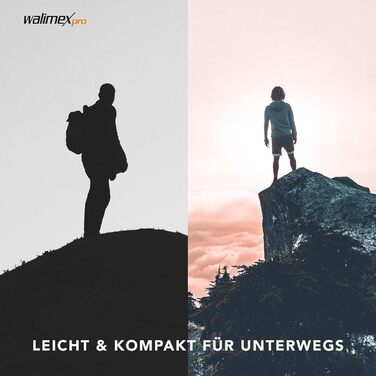 Штатив Mantona Pro One Einbeinstativ з карбону (144см) - чорний. Регулювання висоти, зручна ручка, компактний, з аксесуарами