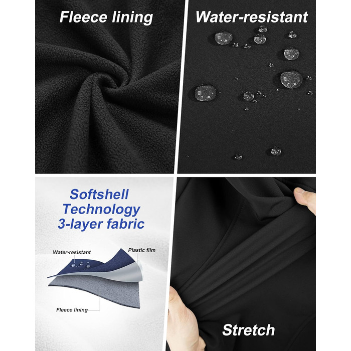 Жіноча софтшеллова жилетка Outdoor Ventures - легка, вітронепроникна, з флісовою підкладкою, для спорту, гольфу та активного відпочинку (4 кишені)