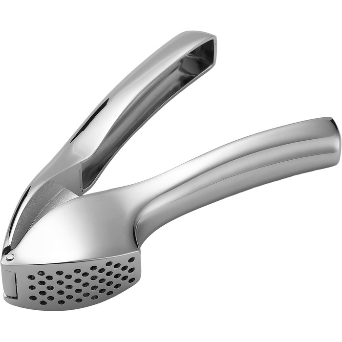 Houlime Garlic Press – stainless steel, easy to clean, easy to squeeze, professional garlic mincer with 5-year warranty, HHLM001