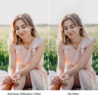 Фільтр K&F CONCEPT Shimmer Diffusion 67mm для відео та портретної зйомки (Nano-Xcel)