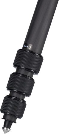 Штатив Rollei C6i 156см з кульковою головкою: карбоновий, легкий, для DSLR та смартфонів (оранжевий)