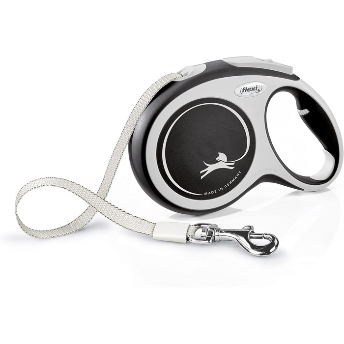 Flexi Comfort L рулетка для собак до 50 кг, 8 м, чорна